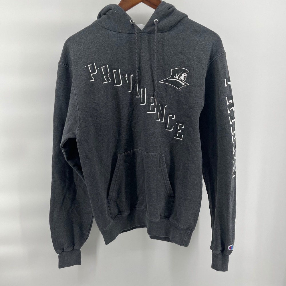 Champion Providence Friars Hoodie Mens Small Gray Pullover Sweatshirt CS2071